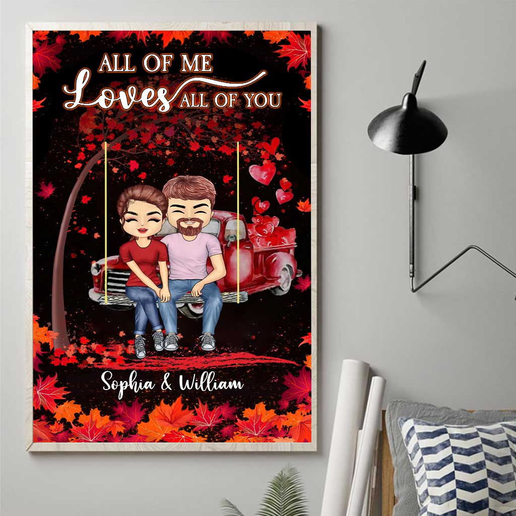 Gott segnete den holprigen Weg – Personalisierte Leinwand und Poster für Paare