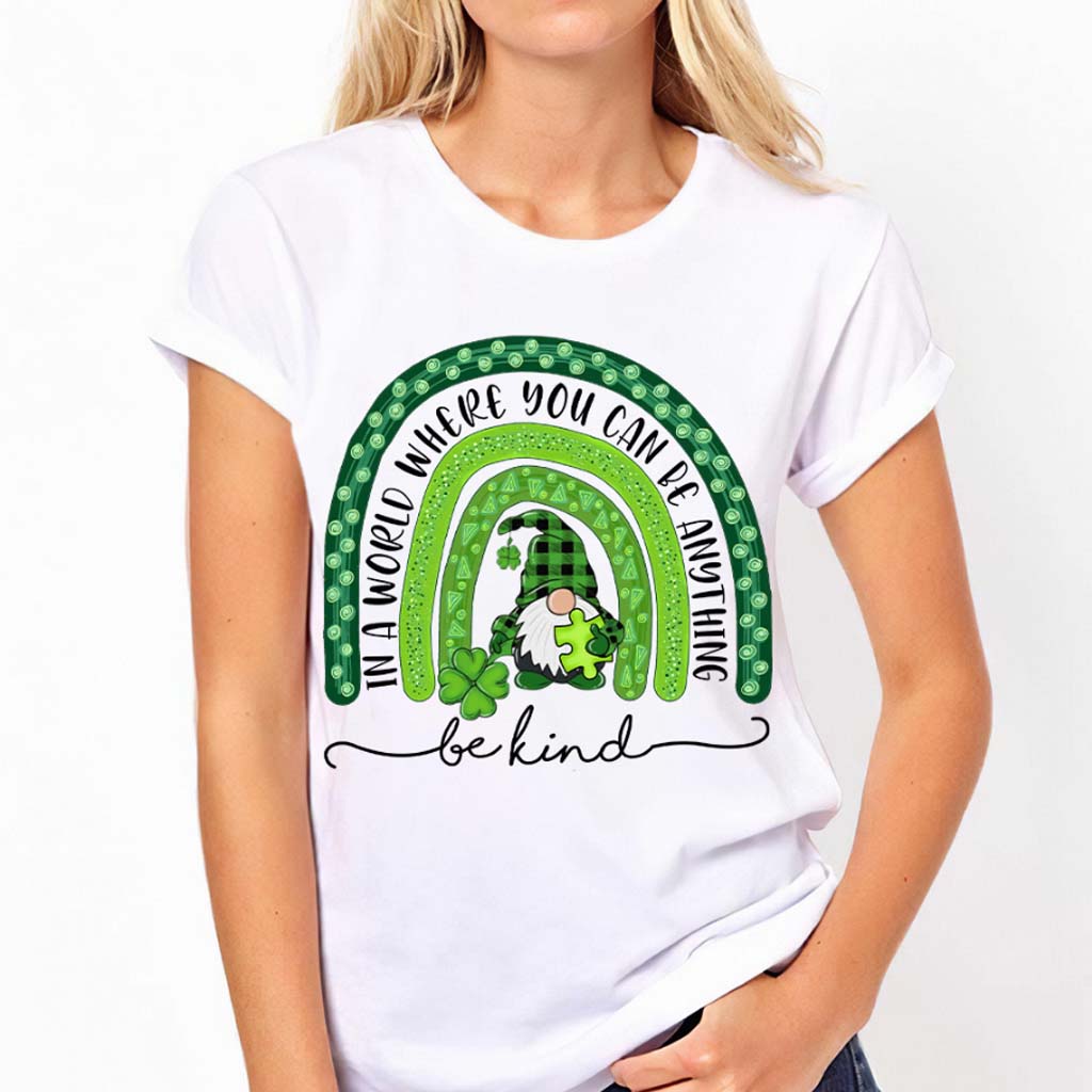 Be Kind - Patrick's Day Autism Awareness T-shirt and Hoodie