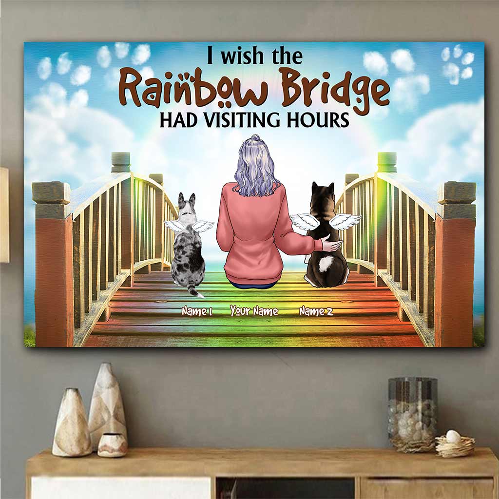 Ich vermisse dich – personalisiertes Hundeposter