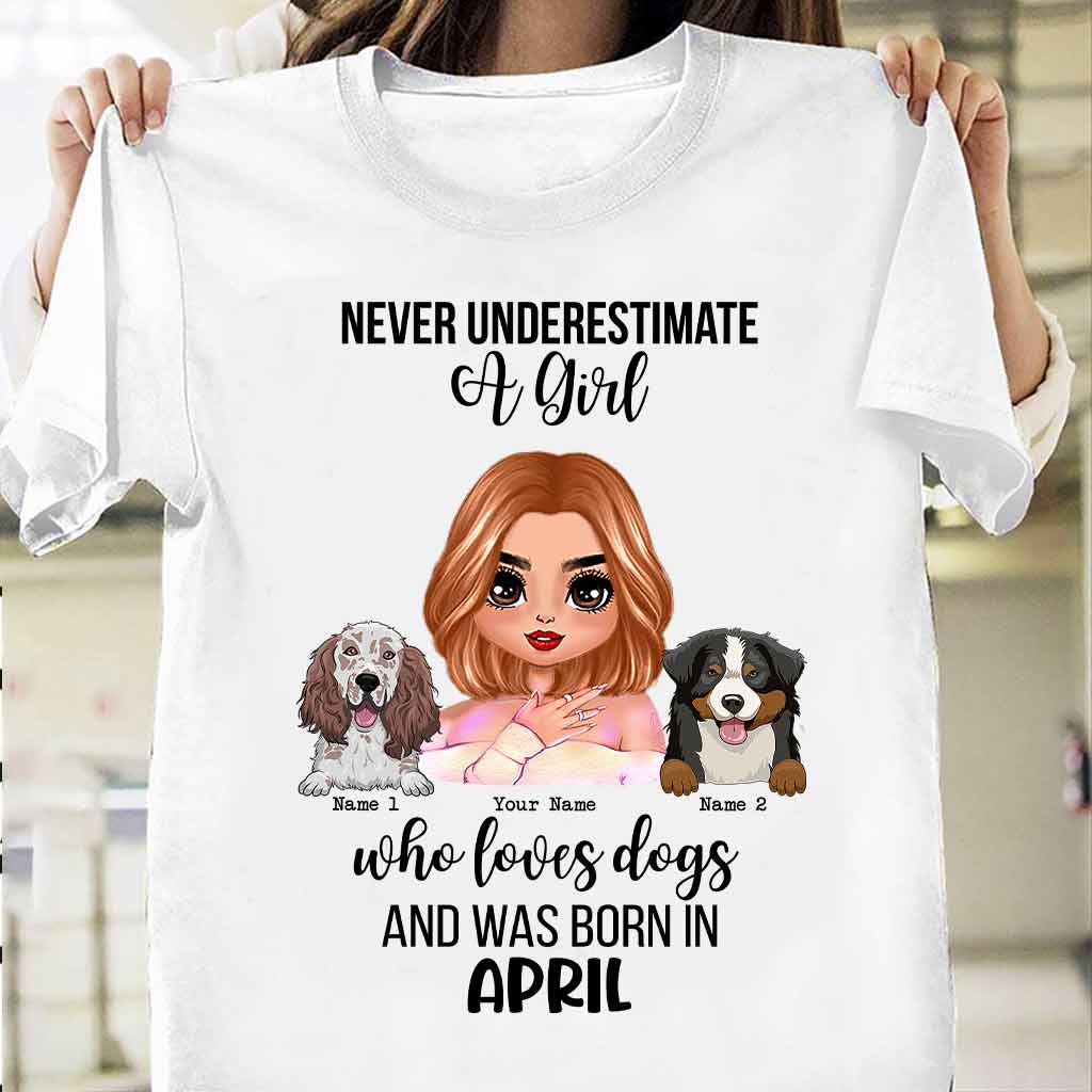 Never Underestimate - Personalized Dog T-shirt and Hoodie