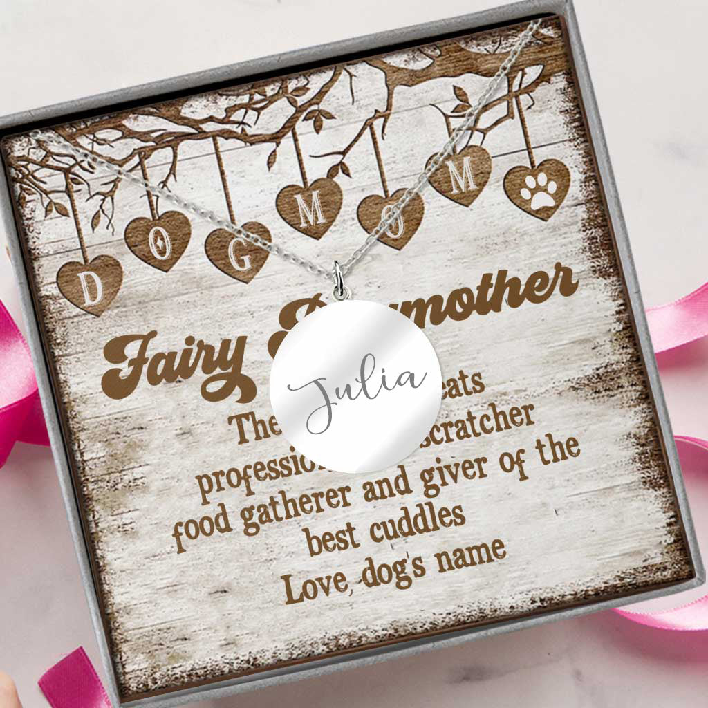Beste Hundemama aller Zeiten – Personalisierte Muttertags-Halskette mit Hundeanhänger