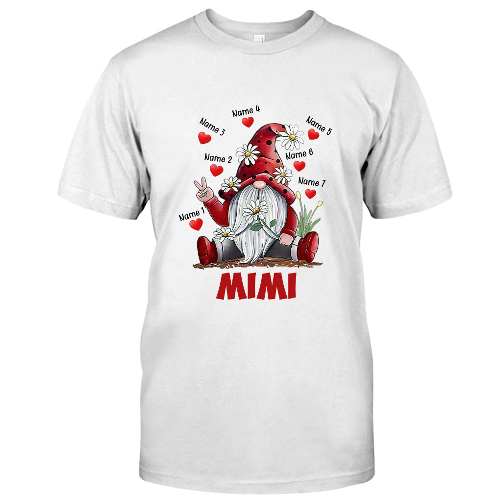 Oma/Mama, wir lieben dich – Personalisiertes Muttertags-T-Shirt und Hoodie