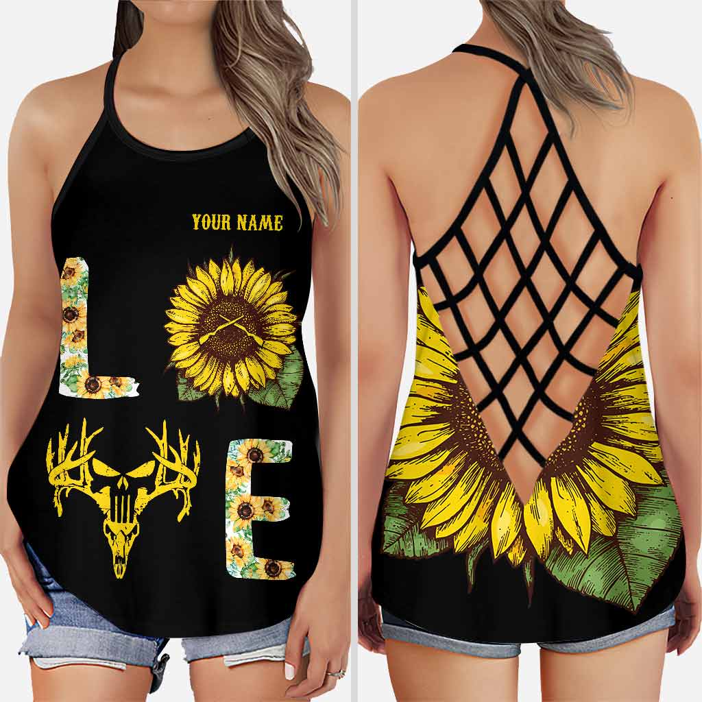 Country Girl – Personalisiertes Tanktop und Leggings mit Jagdkreuz