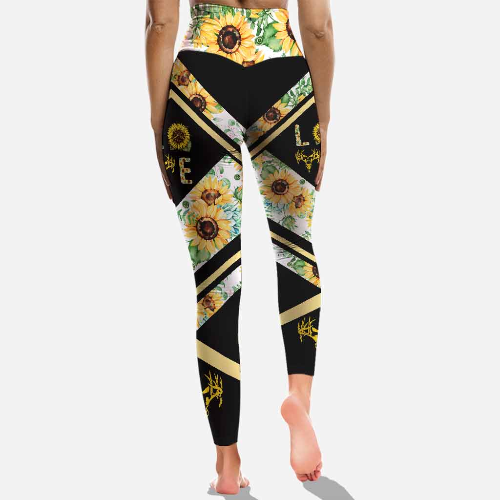 Country Girl – Personalisiertes Tanktop und Leggings mit Jagdkreuz