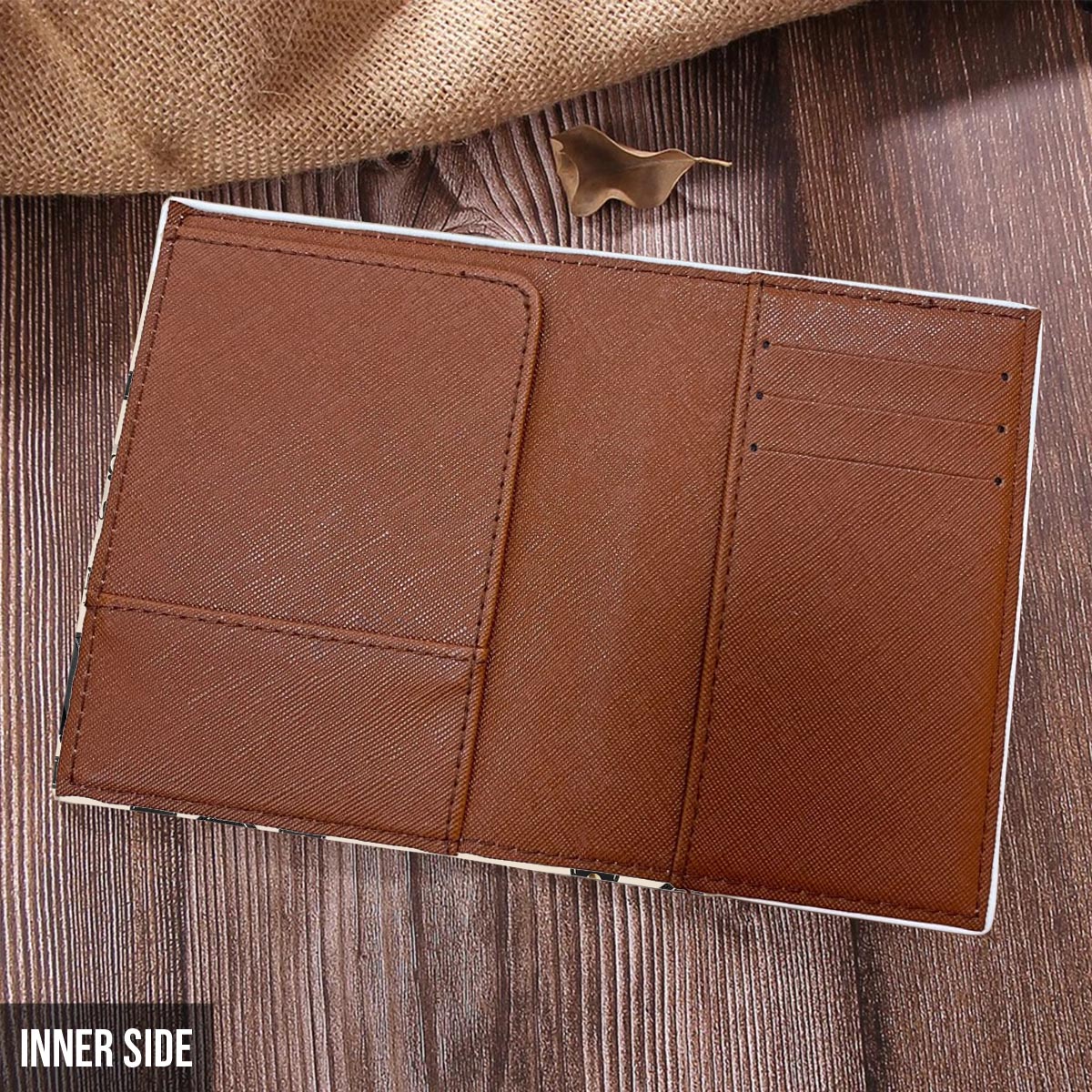 Ich war noch nicht überall – Personalisierter Reisegepäckanhänger und Passhülle aus Leder