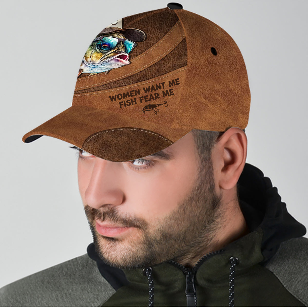 Women Want Me Fish Fear Me - Personalized Fishing Classic Cap