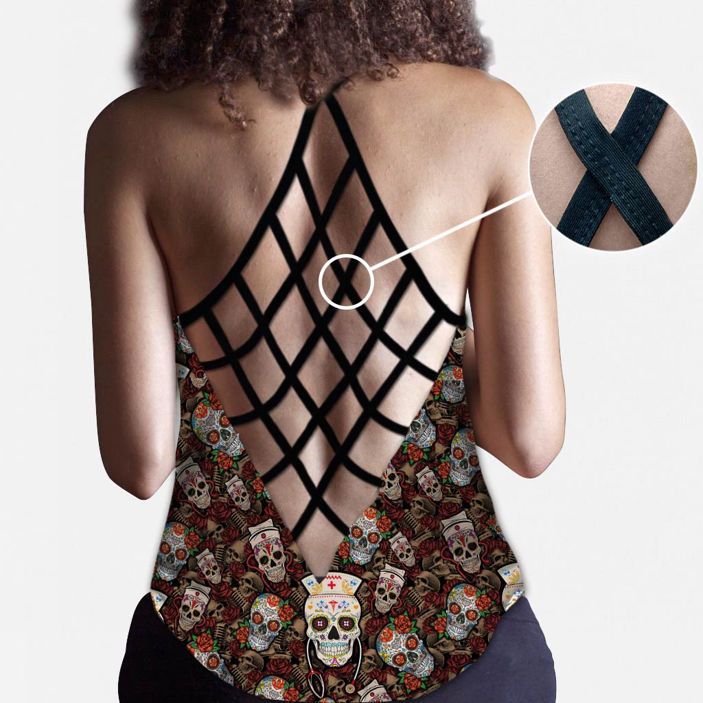 Tanktop mit Krankenschwesternlächeln