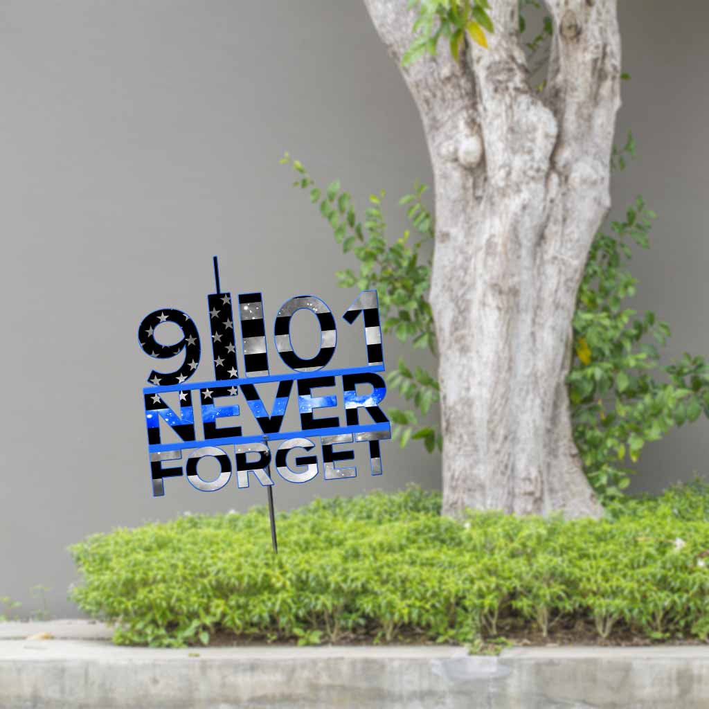 Nie vergessen – Metallgartenkunst der Polizei