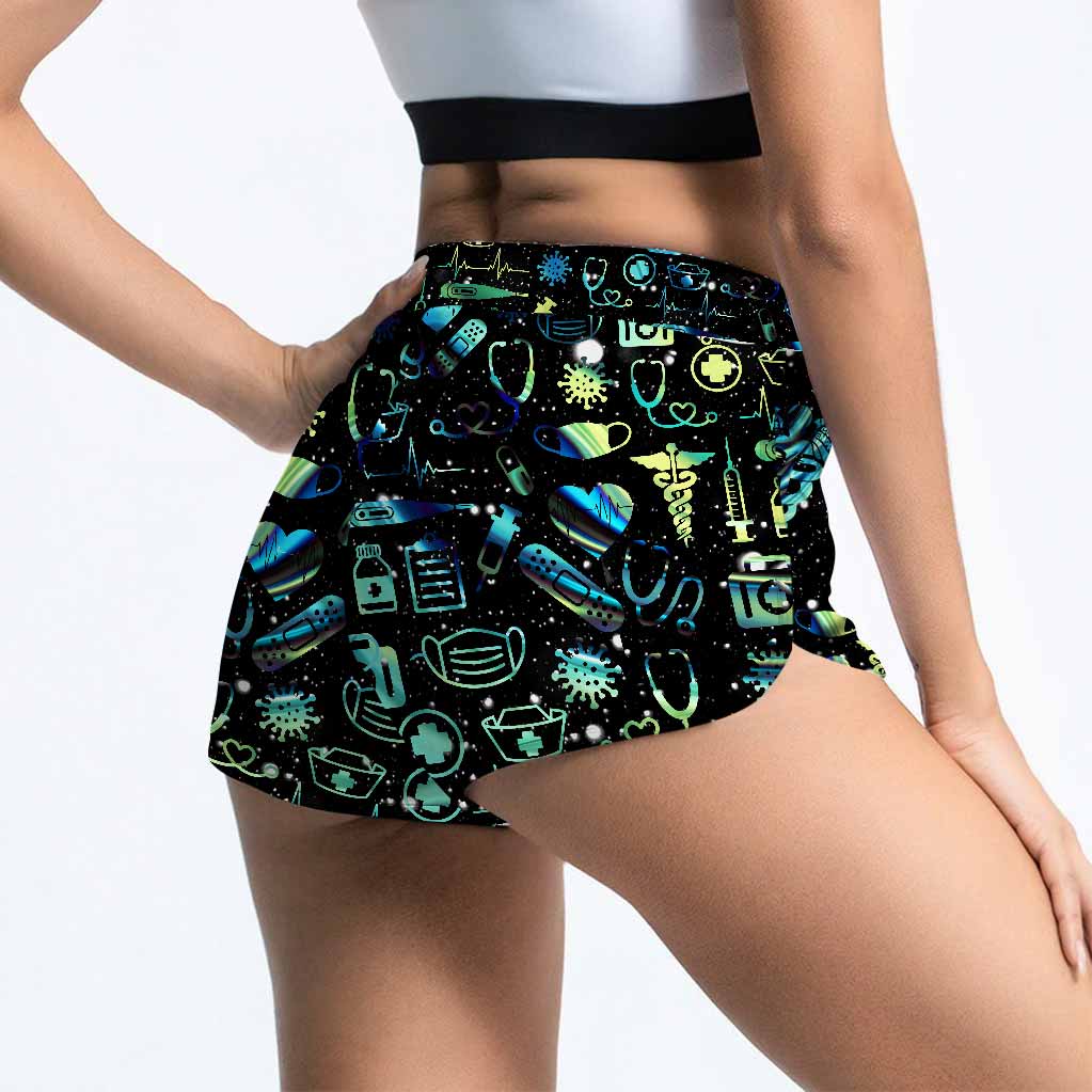 Nurse Life – Personalisiertes Tanktop und Shorts für Krankenschwestern