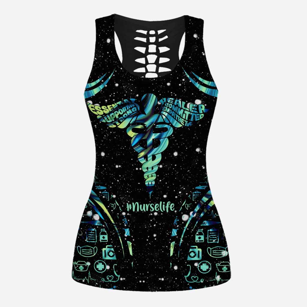 Nurse Life – Personalisiertes Tanktop und Shorts für Krankenschwestern