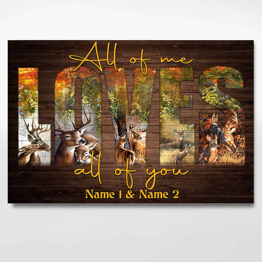 This Is Us – Hirschjagd – Personalisiertes Poster