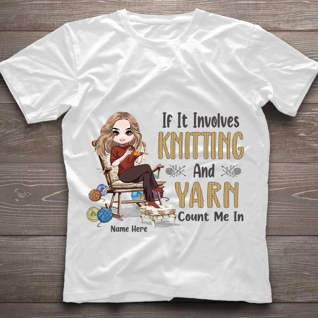 Alles rund ums Stricken und Garn – ich bin dabei! – Personalisierte Strick-T-Shirts und Hoodies