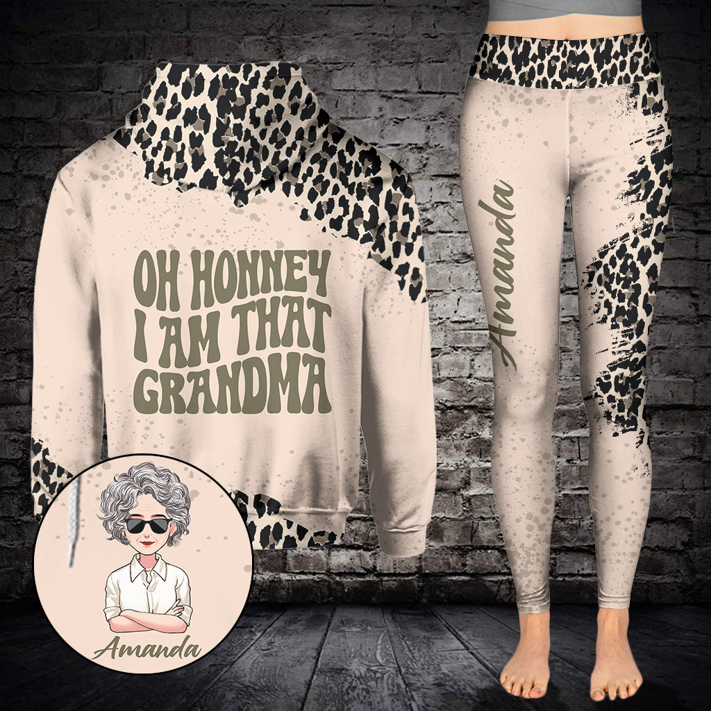 I Am That Grandma - Personalized Mother's Day Grandma Hoodie and Leggings