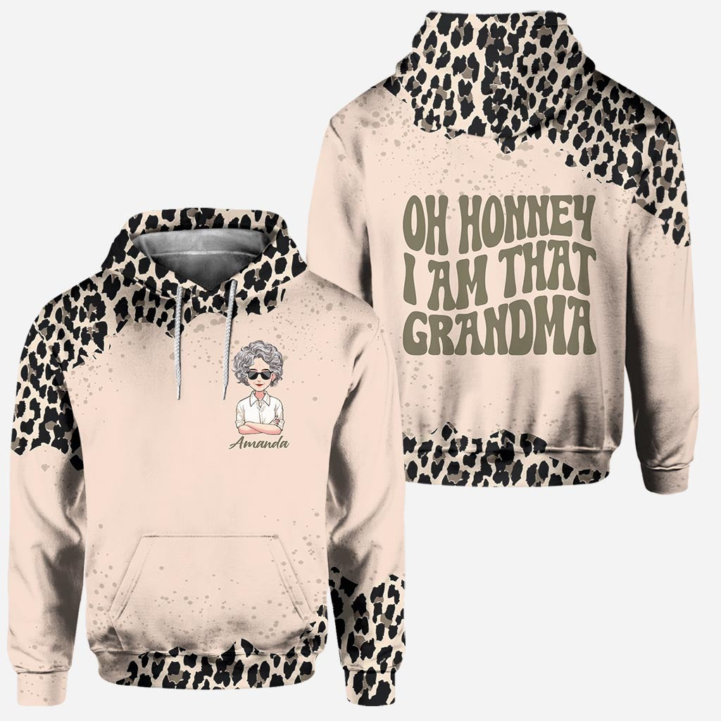 I Am That Grandma - Personalized Mother's Day Grandma Hoodie and Leggings