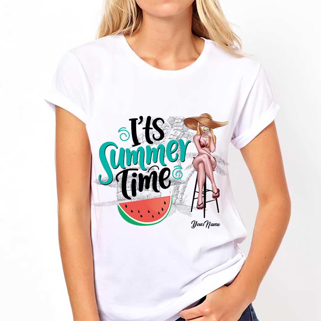 Es ist Sommerzeit – personalisiertes T-Shirt und Hoodie für Meeresliebhaber