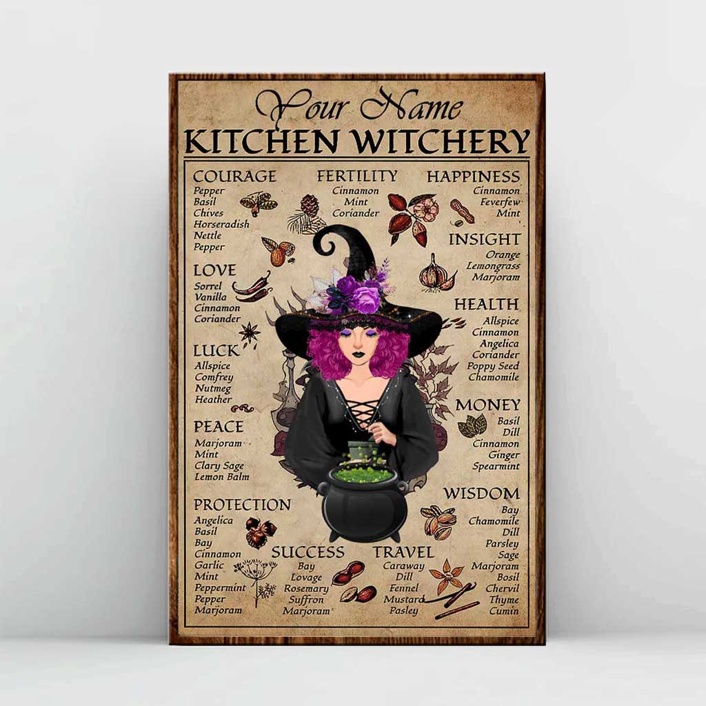 Ich glaube an Gott und Göttin – Personalisiertes Hexenposter