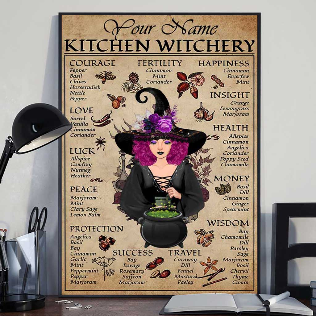 Ich glaube an Gott und Göttin – Personalisiertes Hexenposter