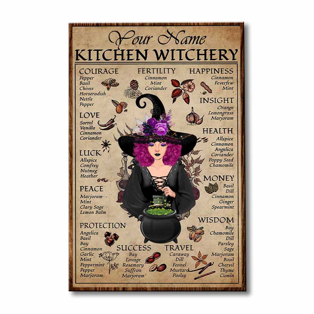 Ich glaube an Gott und Göttin – Personalisiertes Hexenposter