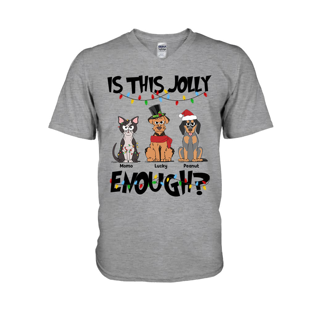 Ist das lustig genug? - Personalisiertes Hunde-T-Shirt und Hoodie