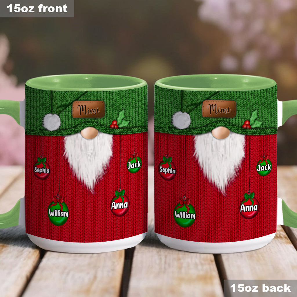 Best Grandma Ever - Personalized Grandma Accent Mug