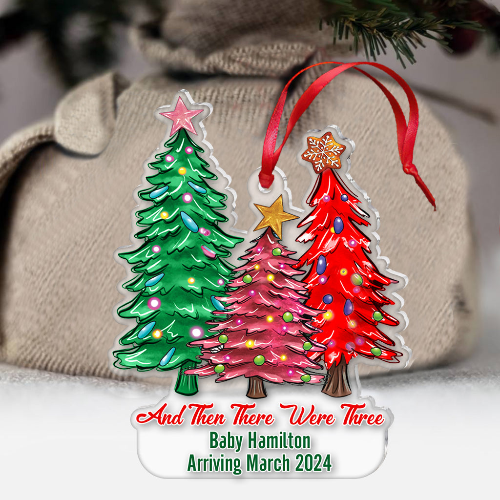 Und dann waren es drei – Personalisierter transparenter Schwangerschaftsschmuck