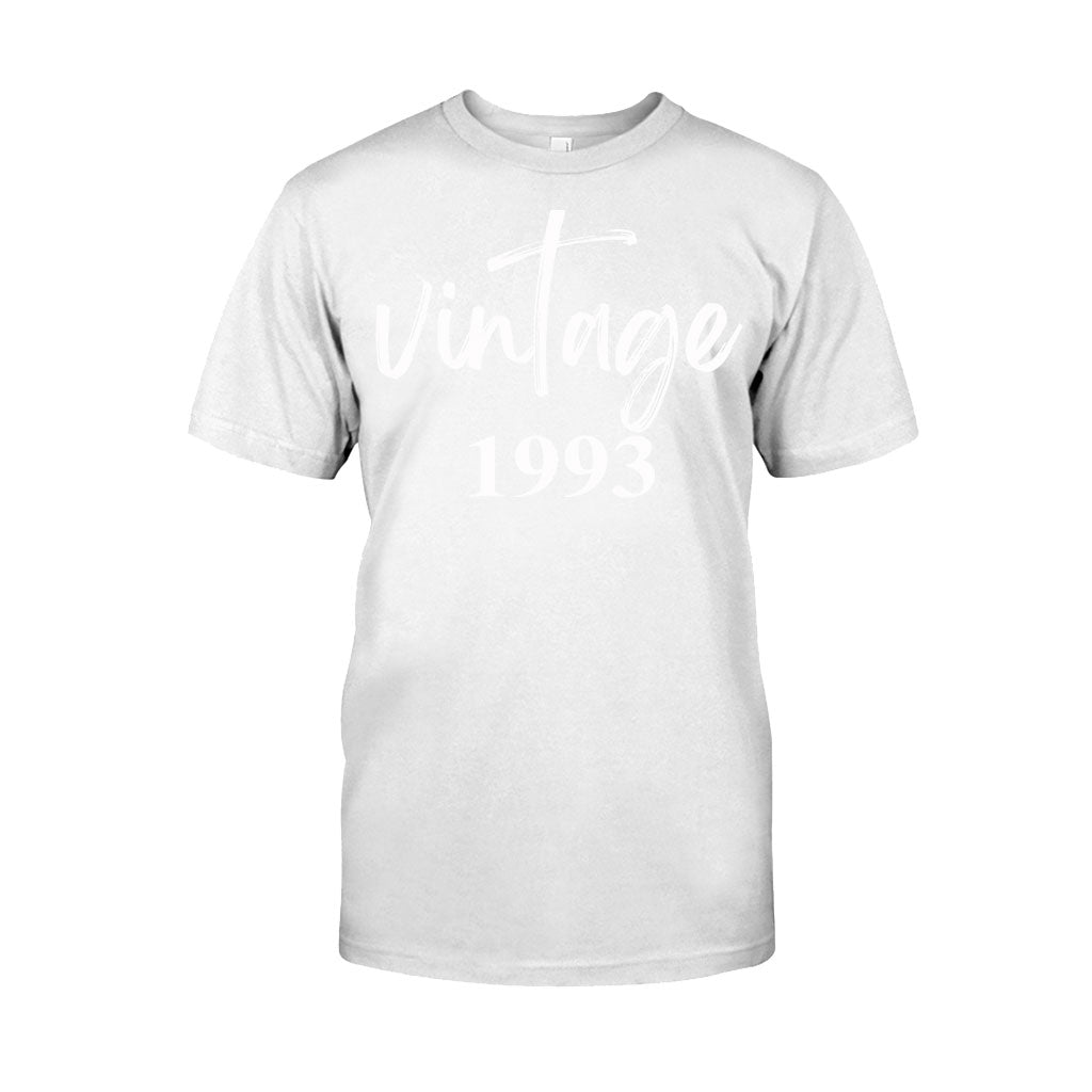 Vintage-Version – Personalisiertes Geburtstags-T-Shirt und Hoodie