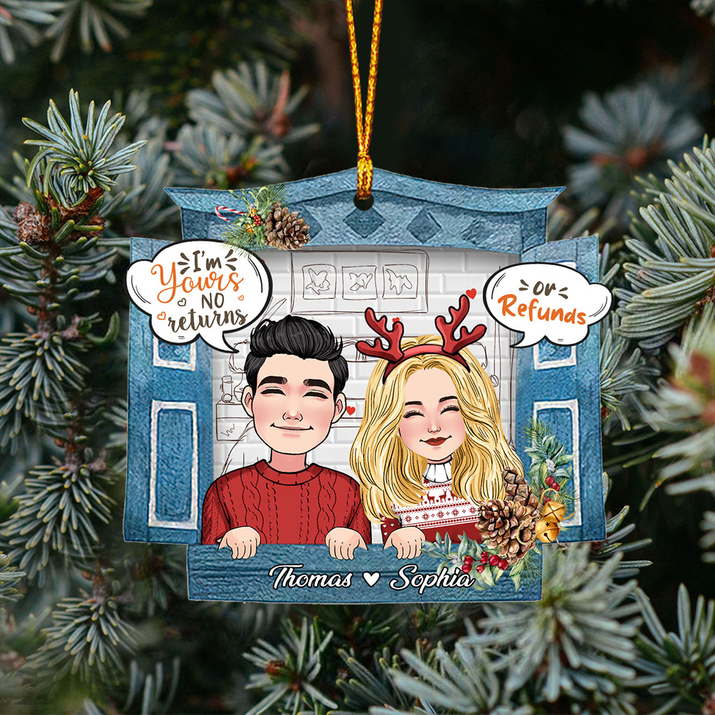 I'm Yours - Personalized Couple Ornament
