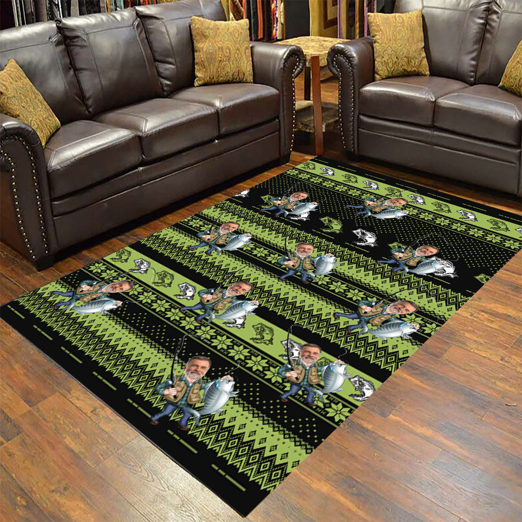 Angel-Liebhaber – Personalisierter Angelteppich