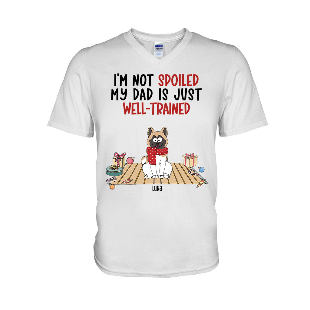 Gut erzogene Mama/Papa ​​– Personalisiertes Hunde-T-Shirt und Hoodie