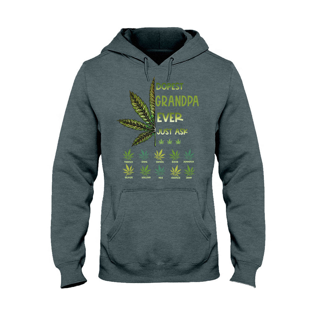 Der coolste Papa aller Zeiten – Geschenk für Papa, Oma, Opa, Mama, Onkel, Tante, Bruder, Schwester – Personalisiertes T-Shirt und Hoodie