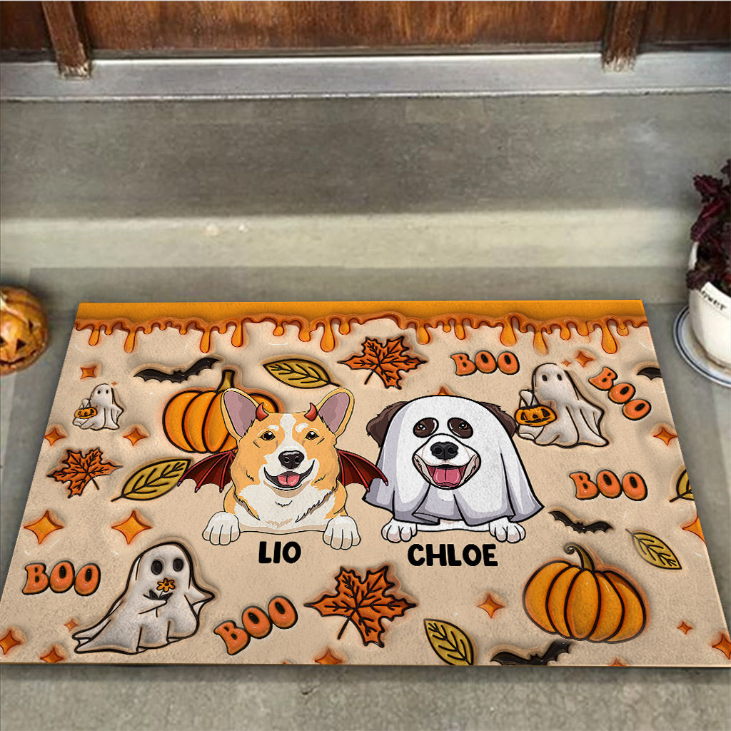 Boo - Personalized Dog Doormat