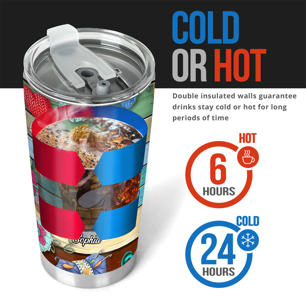 Ich häkle – personalisierter Häkelbecher