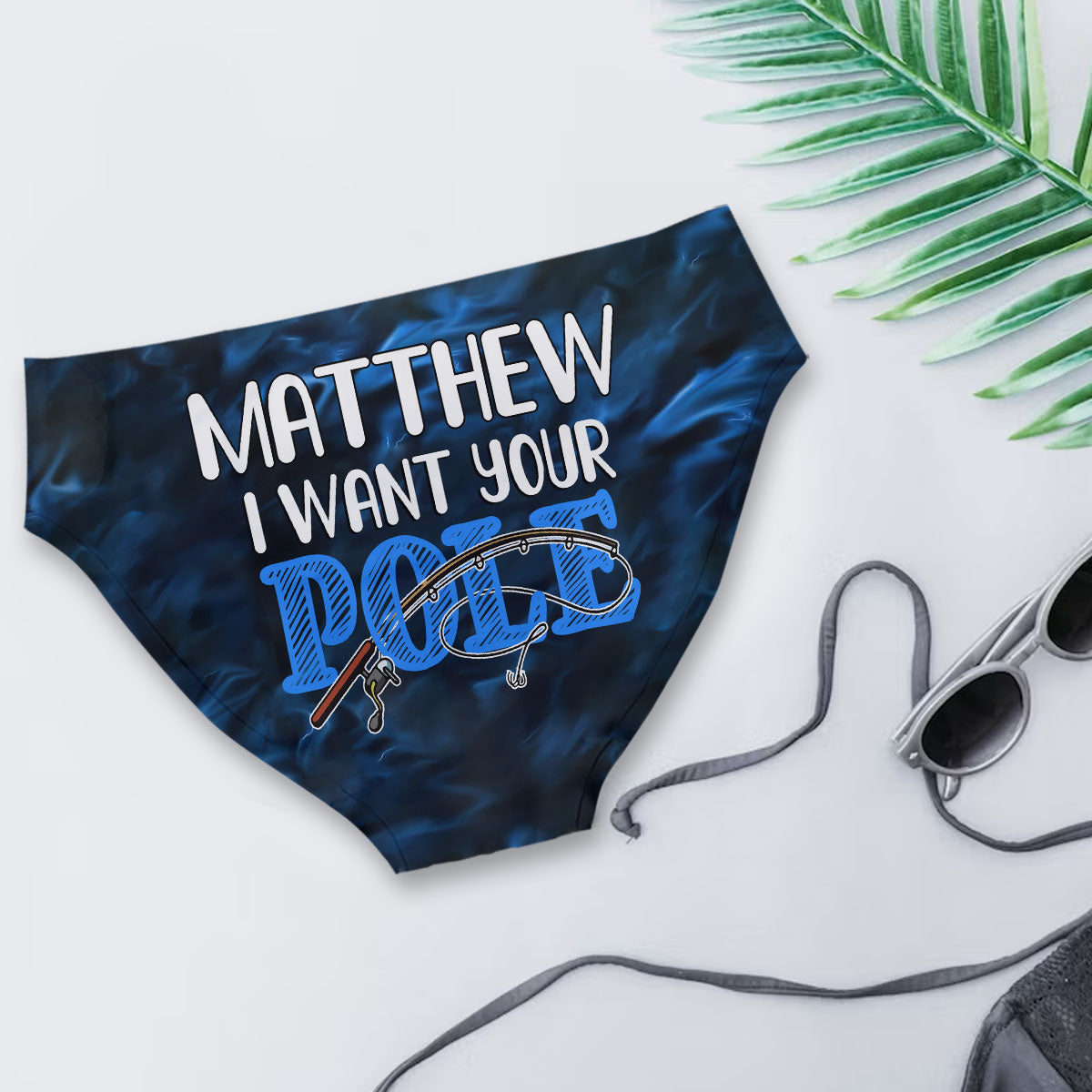 I Want Your Pole - Personalized Fishing Women Briefs