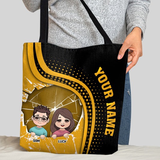 Best Dad Ever - Personalized Father Tote Bag