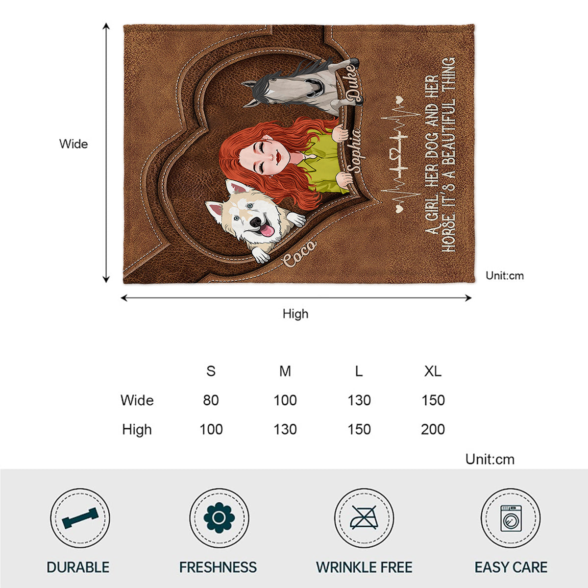 Positive Affirmationen Schmetterling - Personalisierte Schmetterlingsdecke