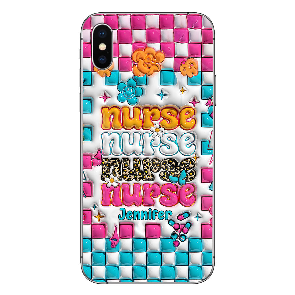 Nurse Life – Personalisierte Handyhülle für Krankenschwestern