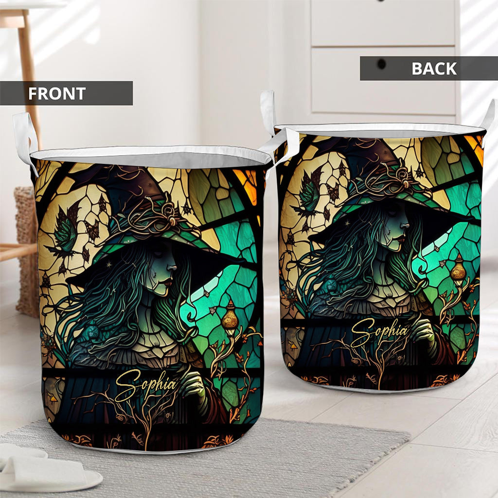 Mysteriöse Hexe – Personalisierter Hexen-Aufbewahrungskorb