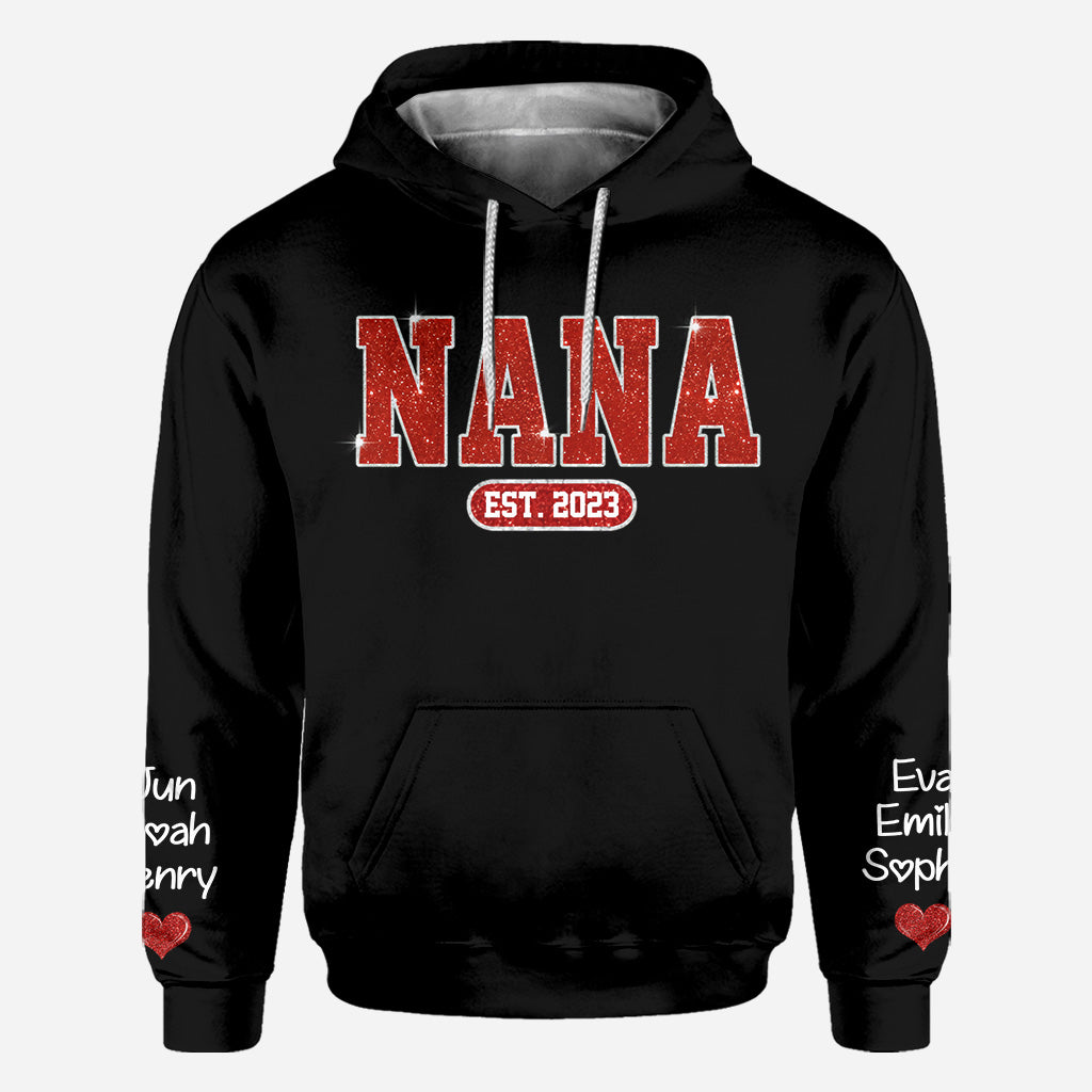 Best Nana/Grandma/Mother/Mama... Ever - Personalized Grandma All Over Shirt