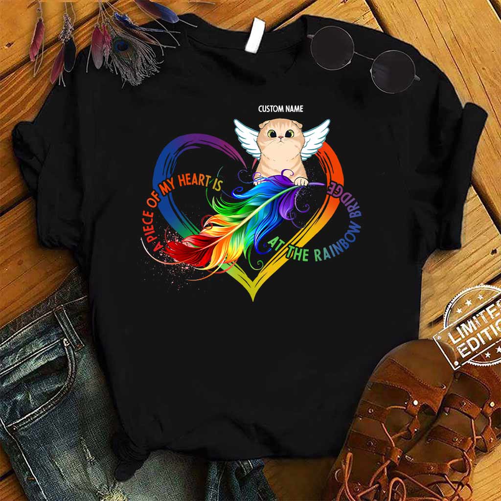 Ein Stück meines Herzens – Personalisiertes Katzen-T-Shirt und Hoodie