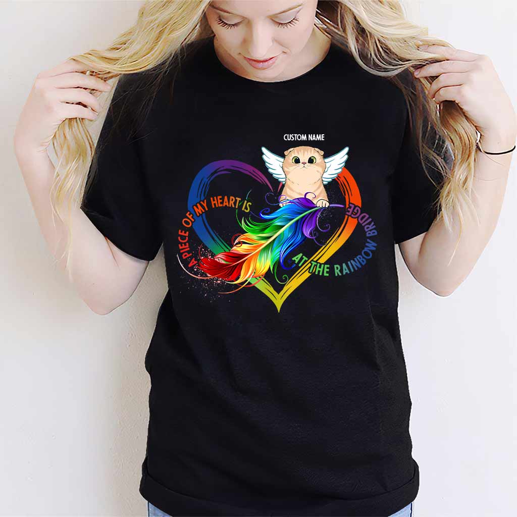 Ein Stück meines Herzens – Personalisiertes Katzen-T-Shirt und Hoodie