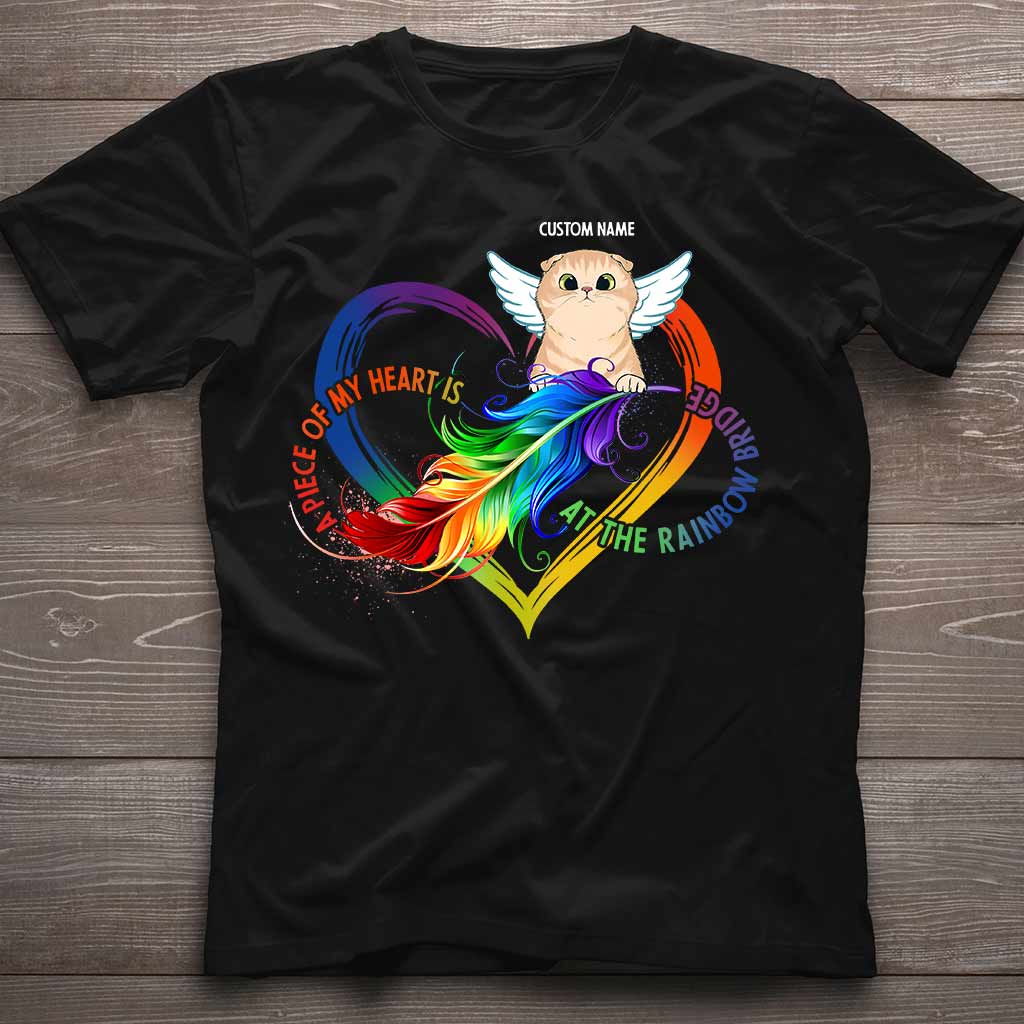 Ein Stück meines Herzens – Personalisiertes Katzen-T-Shirt und Hoodie