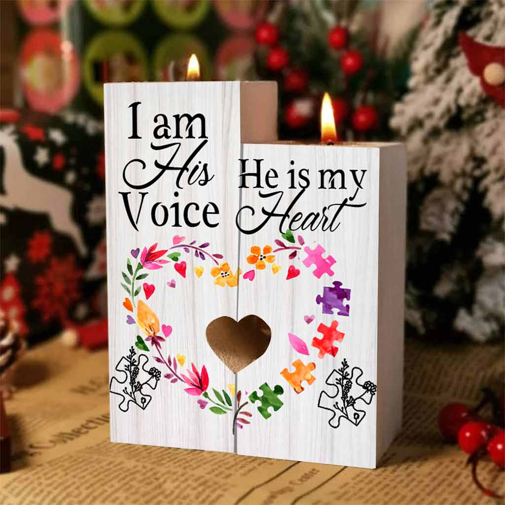 Lasst uns gemeinsam wachsen – Personalisierter Kerzenhalter zur Sensibilisierung für Autismus