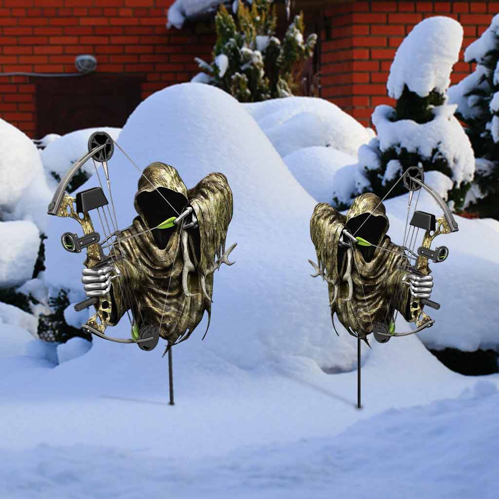 Hunting Metal Garden Art