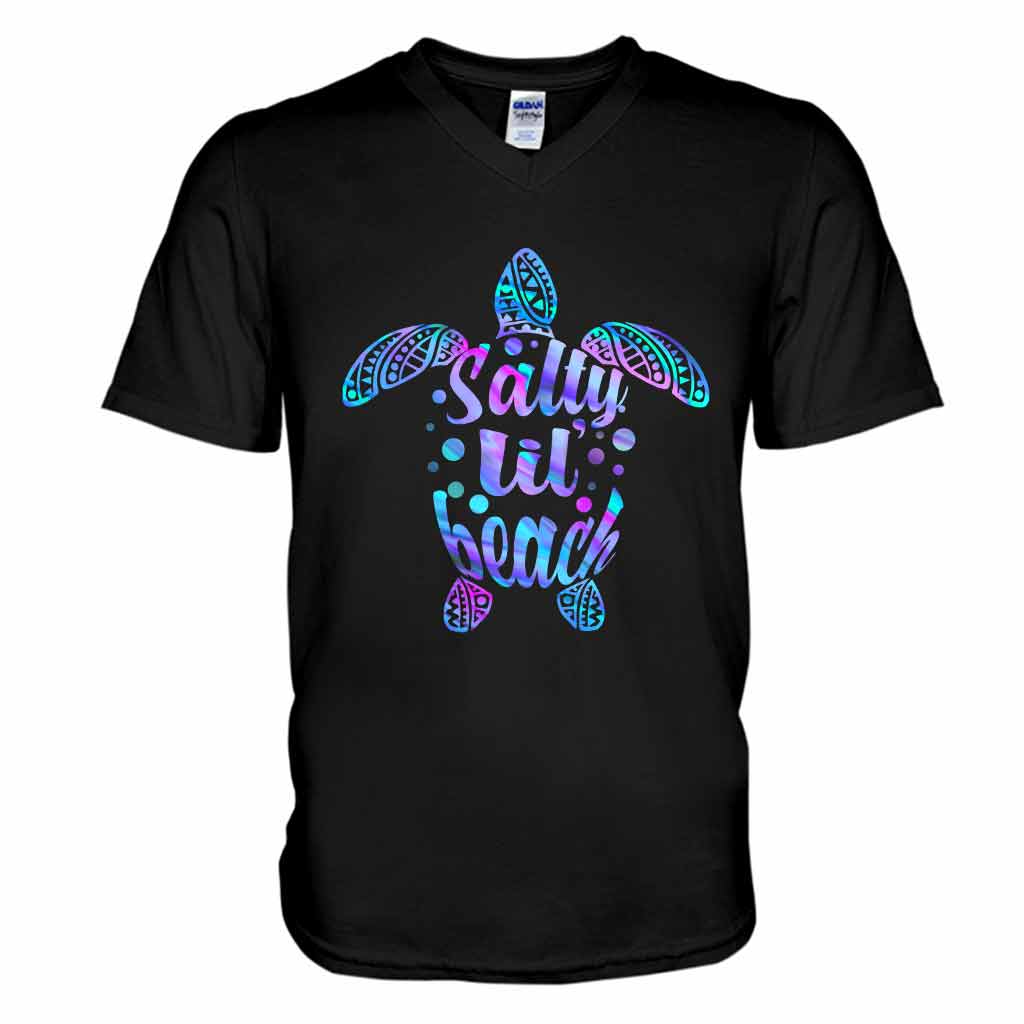 Salty LiL' Beach - Turtle Cross Tanktop