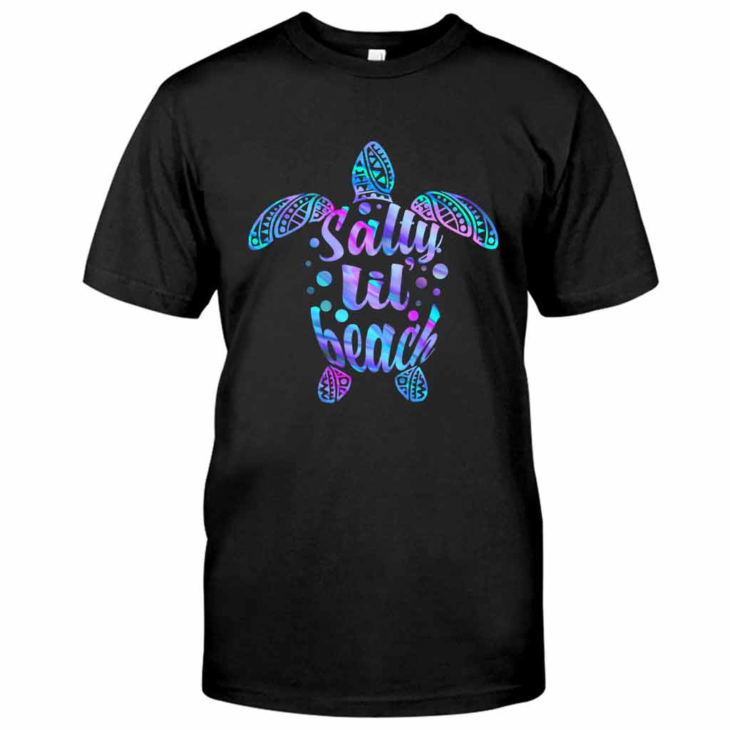 Salty LiL' Beach - Turtle Cross Tanktop