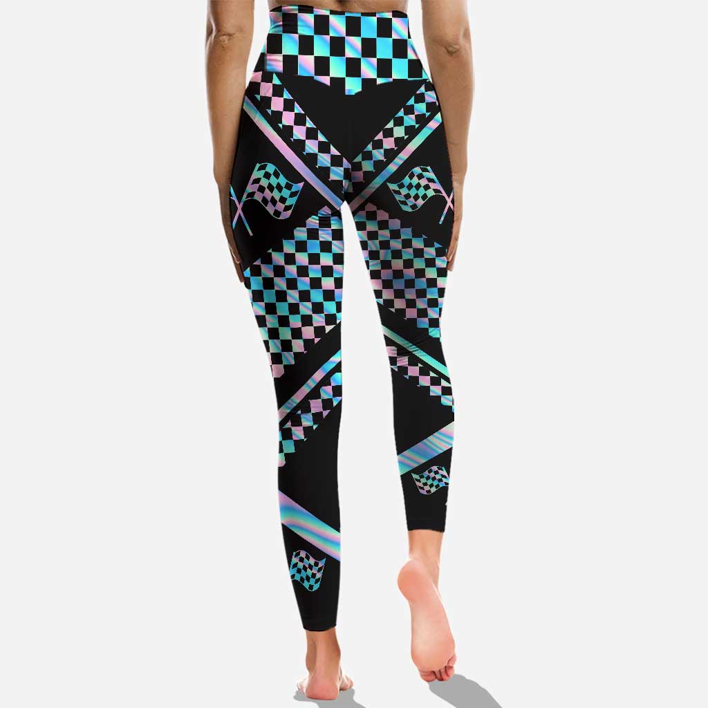 Best Things In Life - Racing Cross Tank Top and Leggings