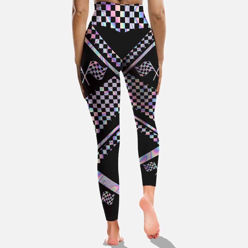 Wenn es heiß wird – Racing Cross Tanktop und Leggings