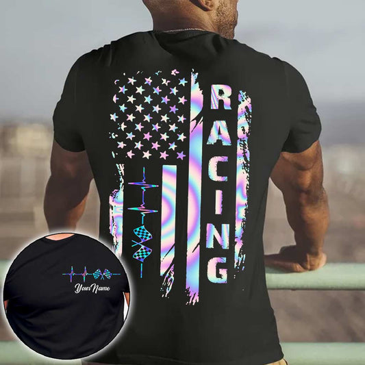 Love Racing - Independence Day Personalized T-shirt and Hoodie