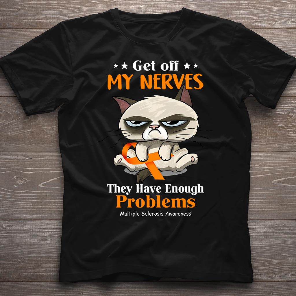 Lass mich in Ruhe – T-Shirt und Hoodie zur Aufklärung über Multiple Sklerose 092021