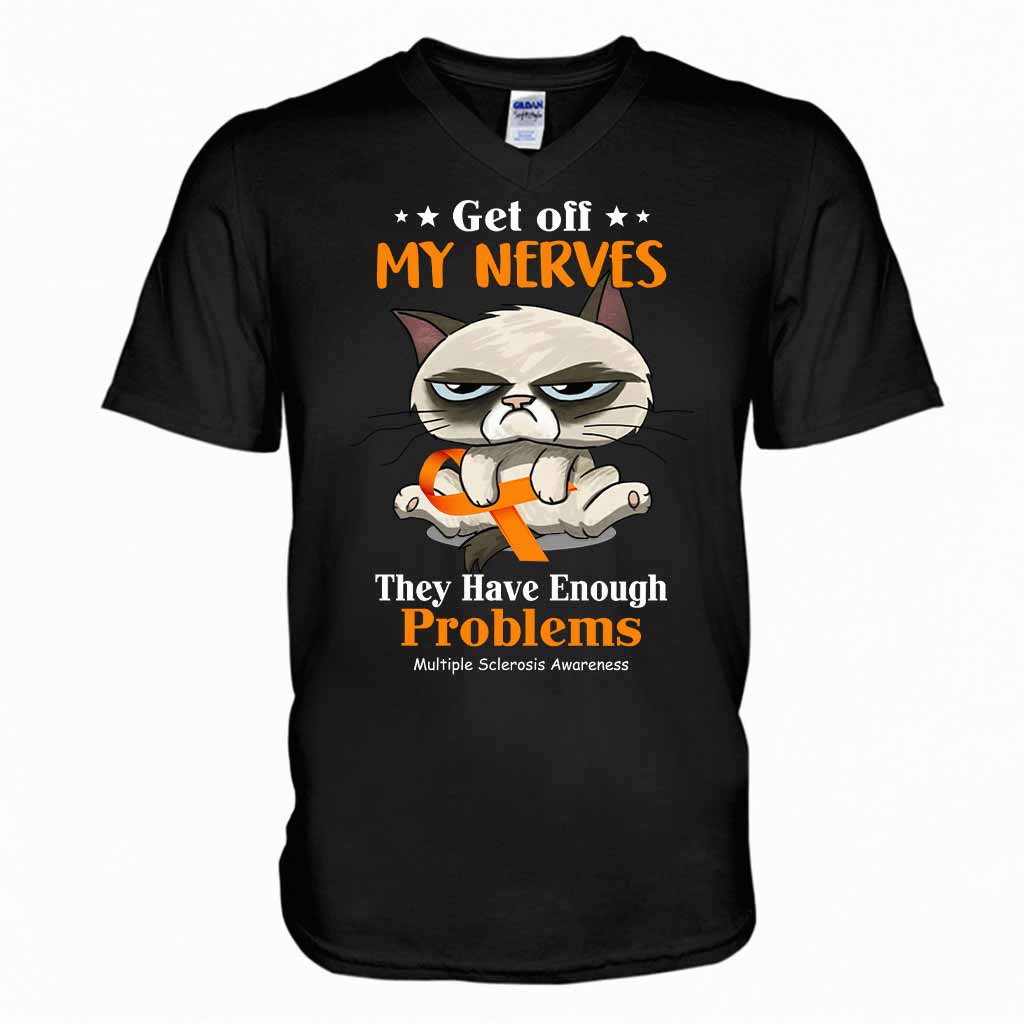 Lass mich in Ruhe – T-Shirt und Hoodie zur Aufklärung über Multiple Sklerose 092021